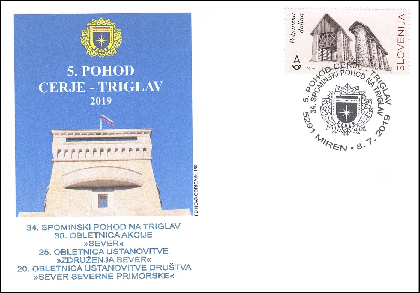 5. POHOD CERJE - TRIGLAV 34. SPOMINSKI POHOD NA TRIGLAV